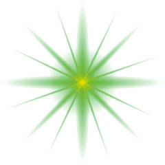 Obraz premium Glow light effect. Star burst with sparkles.Sun.