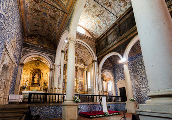Fototapeta premium Church of Santa Maria in Obidos, Portugal