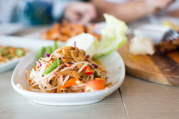Papaya salad