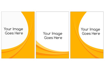 Fototapeta premium Minimal geometric cover. Vector abstract line pattern for poster or flyer design. Set of templates for business brochures. 2d prints for banner background.