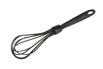 Black Plastic Kitchen Wire Whisk Eggs Beater.