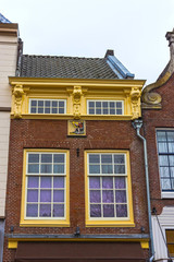 Fototapeta premium The historic house in the center of Utrecht, Holland