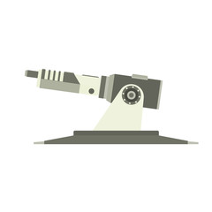 Gun turret vector © GOLDMAN