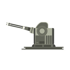 Warship turret vector © GOLDMAN