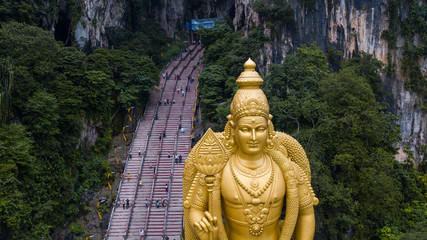 over Murugan statue, Batu Caves