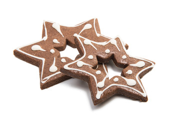 christmas cookies isolated