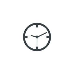 clock on white background