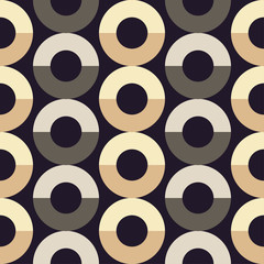 Seamless geometric pattern. The texture of the circles. Textile rapport.