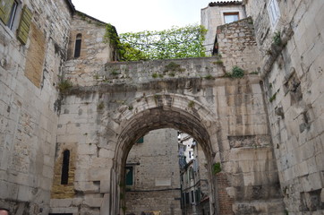 Fototapeta na wymiar Split Old Town