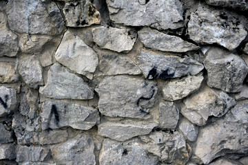 grey large stone wall for your illustrations