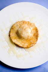 Seada postre italiano