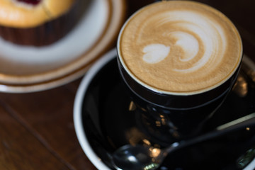 Coffee in the afternoon.