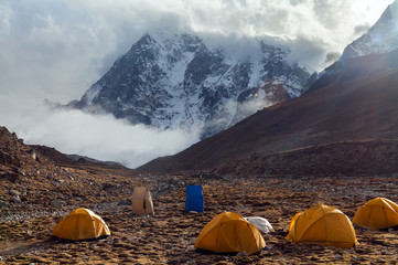 Nuptse, Everest region, Himalaya, Nepal