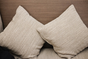Brown pillow