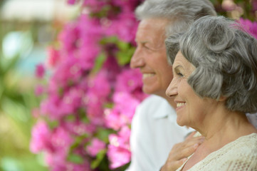  senior couple smiling