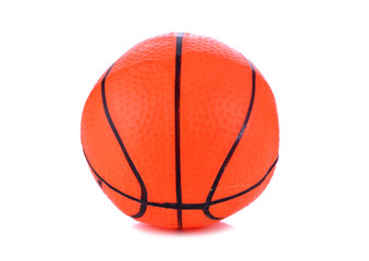 Fototapeta premium basketball ball isolated on white