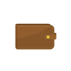 Leather wallet illustration