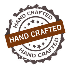 Hand crafted stamp. sign. seal