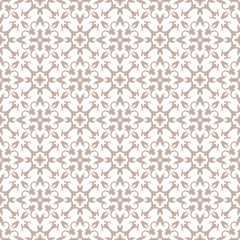 Seamless wallpaper pattern. Vector vintage pattern.