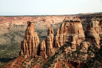 Beautiful Landscape of National Monument in the - Colorado - USA  