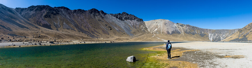 Randonnée sur le volcan Nevado de Toluca, Mexique