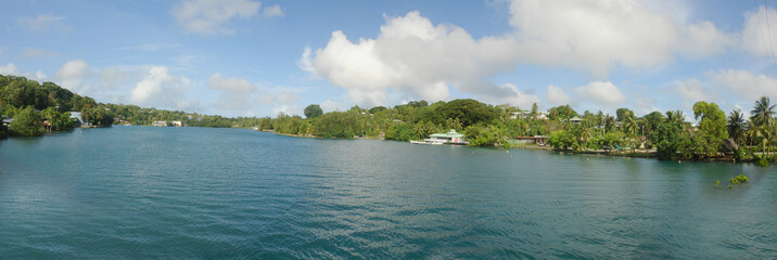 Colonia,  capital of the State of Yap, Micronesia © robnaw