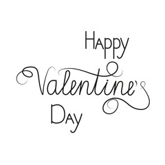 The inscription to the day of St. Valentine