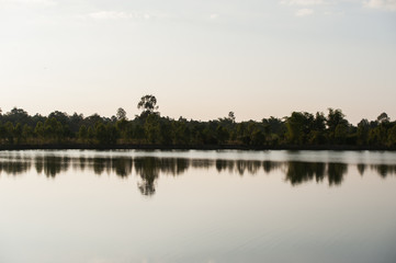 Isan thailand landscape, province udon thani