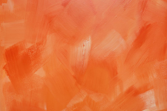 détail patine murale orange