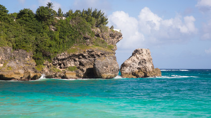 Obraz premium Beautiful Tropical Coast with Clear Water