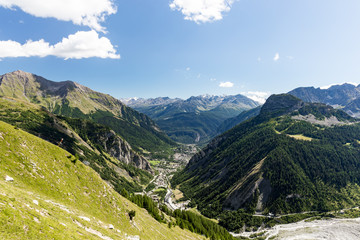 Naklejka premium Courmayuer_valley