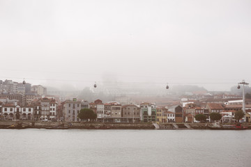 Naklejka premium Porto old town cityscape on the Douro River