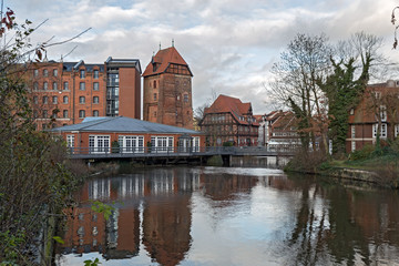 Lüneburg - Blick zur Abtsmühle