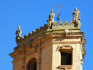 Fototapeta na wymiar Alcaraz. Pueblo de Albacete (España) dentro de la comunidad autónoma de Castilla La Mancha