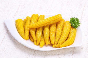 Pickled baby corn
