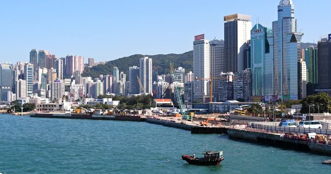 Hong Kong Victoria harbor