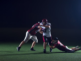 Plakat American football players in action