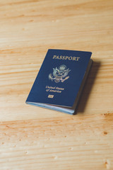 US Passport On Table