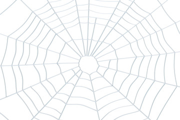 Spider Web closeup, 3D rendering