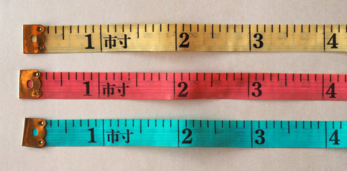 Tailor tape ruler in Cun (Chinese Inch)