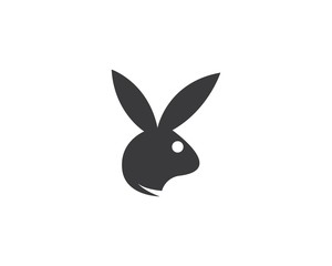 Fototapeta premium Szablon Logo królika