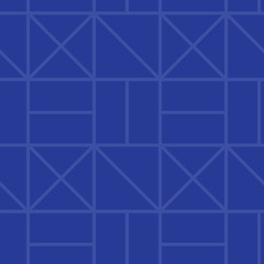 Geometric maze seamless pattern. Design for print, fabric, textile. Seamless wallpaper