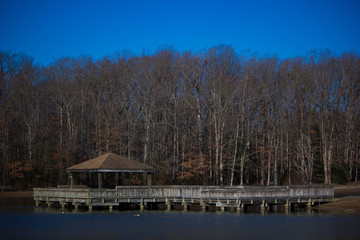 Serine lake scene 