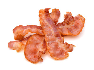 Crispy strips of bacon