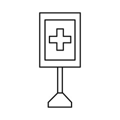 Fototapeta premium information road sign design