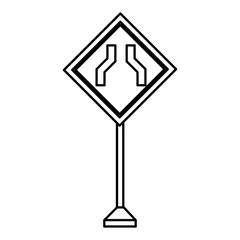 warning road signs design