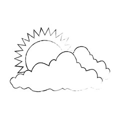 natural cloud with sun