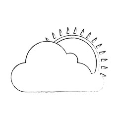 natural cloud with sun