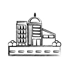 City buildings design