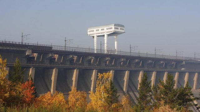 City of Bratsk  Bratsk HPP  TimeLapse
